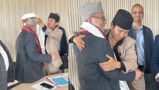 एमालेको संसदीय दलको नेतामा रामबहादुर थापा ‘बादल’ निर्विरोध निर्वाचित 