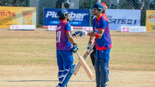 क्यानडाविरुद्धको दोस्रो एकदिवसीय खेलमा नेपाल ४ विकेटले विजयी