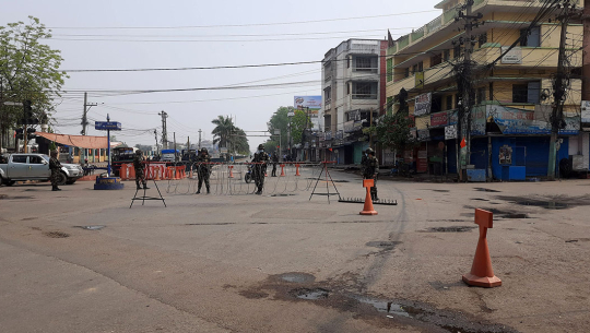 वीरगन्जमा कर्फ्यु आदेश आज दिउँसो १ः०० बजेसम्म थप