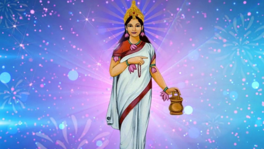 Devotees worship Brahmacharini Devi on second day of Navratri