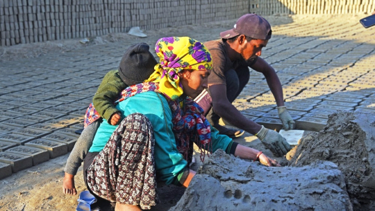 कैलालीका इँटाभट्‍टामा काम गर्नेका बालबालिकाको पढाइ प्रभावित