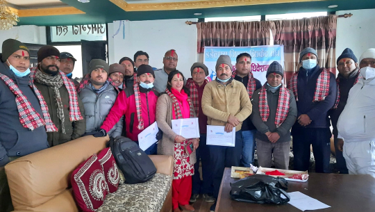 डडेल्धुरा जिल्ला क्रिकेट संघको अध्यक्षमा उप्रेती