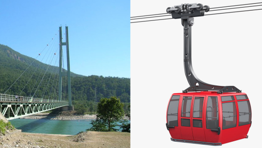 कैलालीको चिसापानी हुँदै राजकाँडासम्म केवलकार सञ्चालनको तयारी (भिडियो सहित)