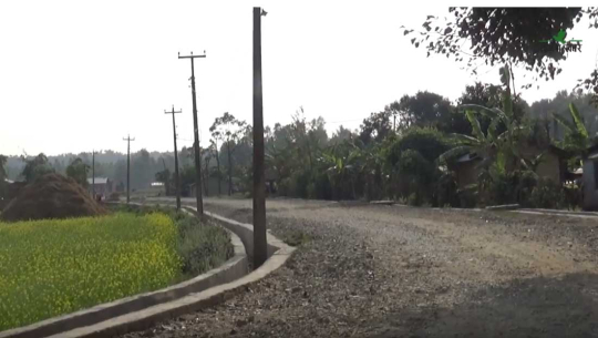 धनगढीमा चक्रपथ निर्माणको काम ठप्प