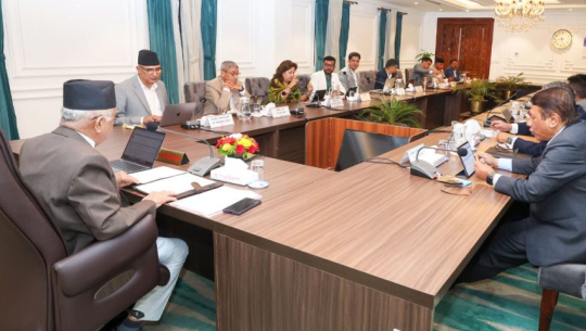 Prime Minister Oli convenes cabinet meeting amid ongoing protests