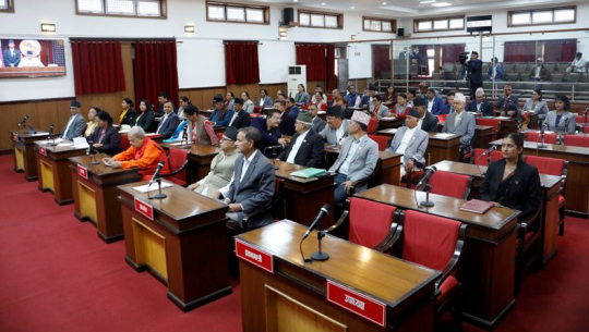 राष्ट्रियसभा बैठक : सरकारको कामका आधारमा मूल्याङ्कन गरिने