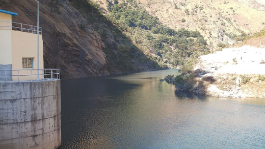 A search and rescue exercise conducted in Chamelia River at Dasharatchand Municipality