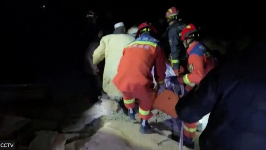 उत्तर–पश्चिम चीनमा भूकम्प, १११ जनाको मृत्यु