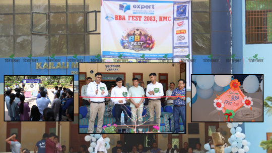 कैलाली बहुमुखी क्याम्पसमा बिबिए फेष्ट सुरु, व्यवहारिक सिप र नेतृत्व विकासमा जोड