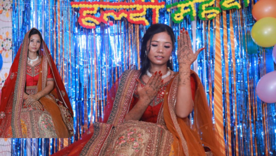 Dinesh Khabar correspondent Anita Chaudhary marries Birendra Nonbuwa