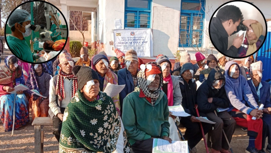 गेटा आँखा अस्पतालका शिविरबाट डडेल्धुरा, बैतडी र दार्चुलामा २ हजारभन्दा बढी लाभान्वित