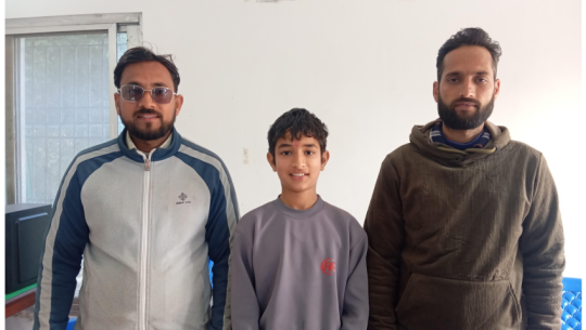 LS Concrete and block industry director donates clothes to Dhangadhi cloth bank