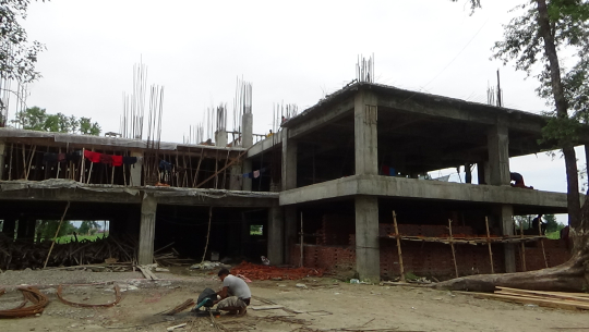 धनगढीमा निर्माणधिन प्रादेशिक आयुर्वेदिक अस्पतालको ६० प्रतिशत भौतिक प्रगती