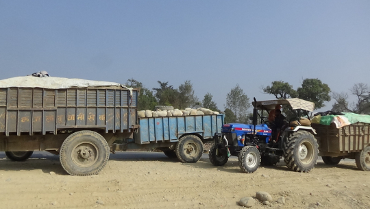 नदीजन्य पदार्थ बिक्रीमा गोदावरी नगरपालिकाको बदमासी 