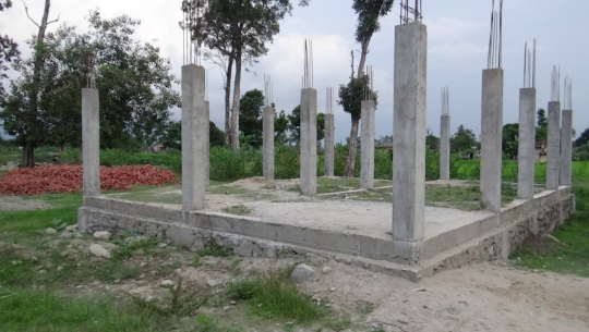 कैलालीको गौरीगंगामा सहकारीको भवन निर्माणको काम अलपत्र