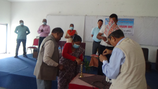घोडीघोडा लघुवित्त वित्तीय संस्था लिमिटेडको विशेष साधारण सभा धनगढीमा