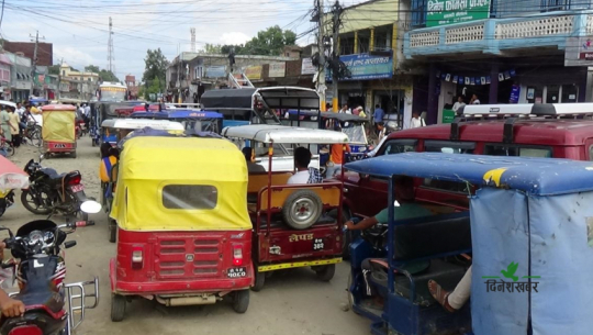 धनगढीका लागि थप रिक्सा दर्ता नगर्न यातायातलाई पत्राचार 