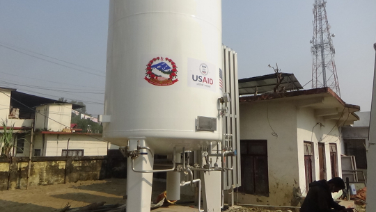 सेतीमा लिक्विड अक्सिजन प्लान्ट जडान : फिलिङ स्टेसन नहुँदा समस्या