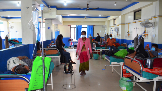 स्वास्थ्य आपतकालका लागि सरकारलाई आग्रह