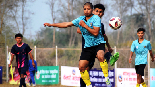 गौरीगंगा फुटबल प्रतियोगिता सुरु, कर्णालीको विजयी सुरुवात