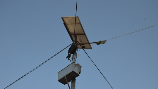 धनगढी उपमहानगरमा बल्न छाडे सौर्यबत्ती