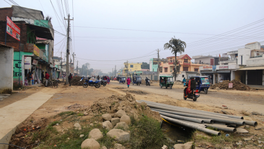 धनगढीको मुख्य सडक निर्माणको भुक्तानी दिन बजेट अभाव, प्रदेश सरकारको १२ करोड खर्च
