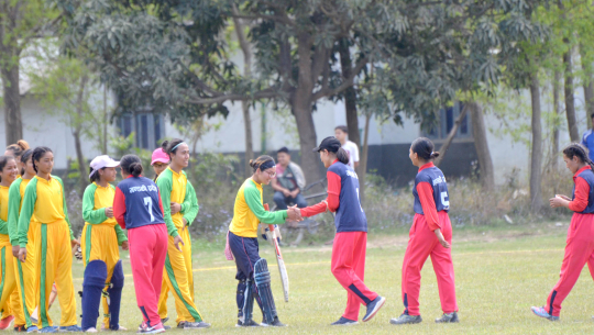 मुख्यमन्त्री कपः महिला क्रिकेटमा प्रदेश नम्बर ५ र प्रदेश नम्बर ३ विजयी