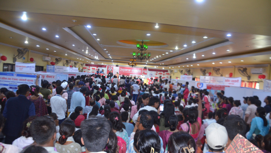 मेयर हमालले भने, ‘रोजगार मेलाको भिडले व्याप्त बेरोजगारीको चित्रण गर्छ’