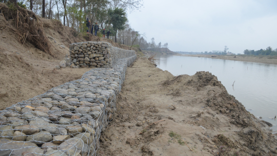 धनगढीमा तटबन्धन निर्माणको योजनामा अनियमितता