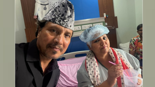 Actress Deepashree Niraula recovers after successful brain tumor surgery