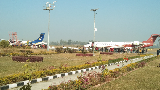 विदेशी जहाज नल्याउँदा धनगढी विमानस्थलमा जडित भीओआर, डीएमई उपकरणको परीक्षण रोकियो