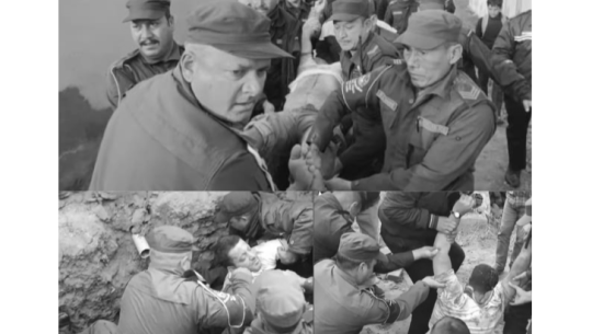 धनगढी हसनपुरमा  घरको जगमा पुरिएर पुरुषको मृत्यु