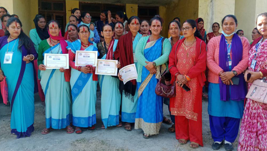 बैतडीको दोगडाकेदार–१ पूर्ण संस्थागत सुत्केरी वडा घोषणा 