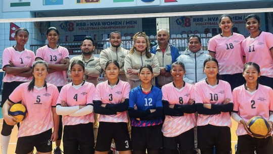 आरबीबी–एनभीए भलिबलमा पुलिसलाई हराउँदै एभरेष्ट बन्यो च्याम्पियन