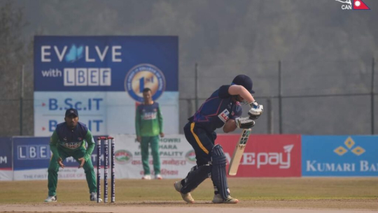 नेपाल पुलिस सुदूरपश्चिमसँग १९८ रनमै अलआउट