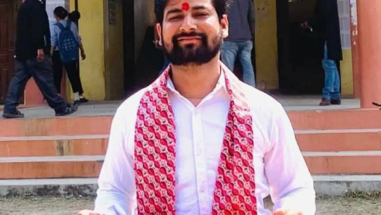 Bhuvan Mahara re-elected as president of Durga Laxmi Multiple Campus's independent students' union