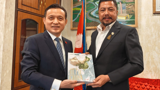 चीन र भारतका राजदूतसँग ऊर्जा सहकार्यबारे छलफल, क्षेत्रीय ऊर्जा चुनौती समाधानमा जोड