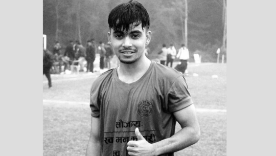 फुटबल खेलाडी निशानको दुर्घटनामा मृत्यु