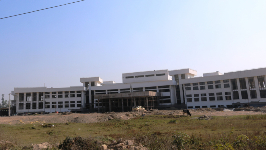 गेटा मेडिकल कलेजमा निर्माण जारी, ६ लेन र हुलाकीमा काम थाल्ने तयारी