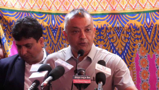 तीन दल मिलेर प्रदेश सरकार बनाउने प्रस्ताव जनादेशविपरीत: गगन थापा