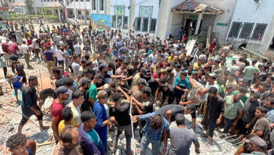 गाजाको एक विद्यालयमा इजराइलले आक्रमण गर्दा ३० जनाको मृत्यु 