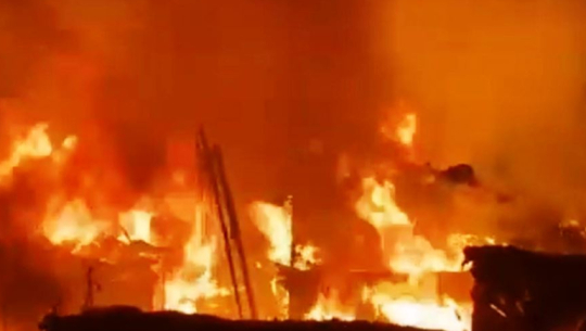 कैलालीको एक घरमा आगलागी