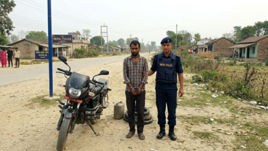 Indian national arrested in Dhangadhi with smuggled diesel worth Rs 258,800