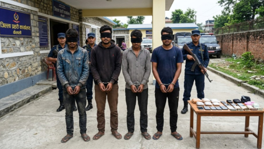 4 arrested with drugs from Kailali and Kanchanpur
