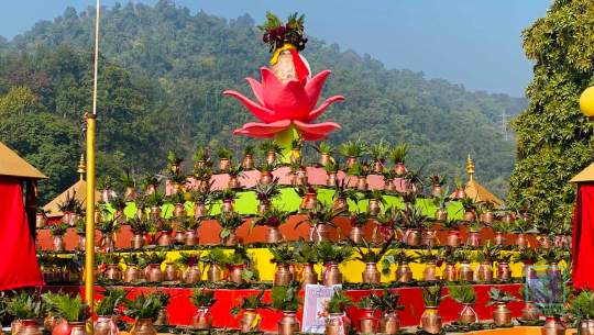 गोदावरीमा बाह्र राशी मकर मेलामा पाँच लाख तीर्थालु आउने अनुमान