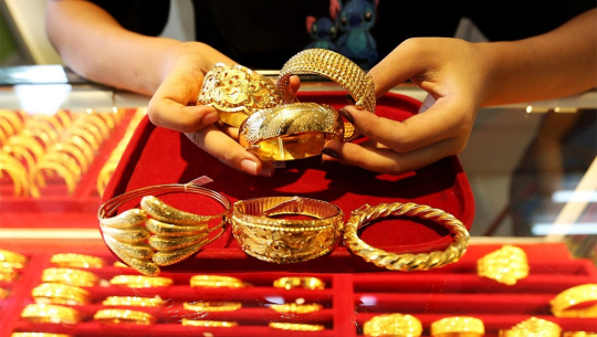 सुनको भाउ हालसम्मकै उच्च, प्रतितोला ४ हजारले बढ्यो