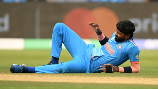 भारतीय बलर हार्दिक पाण्ड्या घाइते