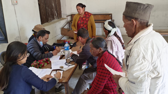 बाजुरामा  निःशुल्क स्वास्थ्य शिविर, ४ हजारभन्दा बढीले लिए सेवा