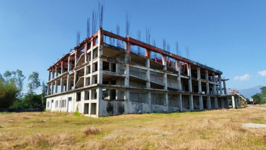 Construction of Lamkichuha community hospital stalled after contractor halts work