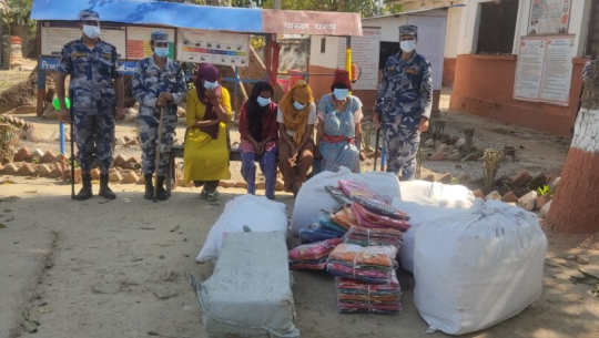 कैलालीमा सशस्त्रले समात्यो १८ लाख बढीको सामान, ४ जना पक्राउ
